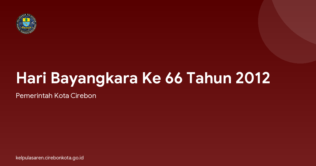 Hari Bayangkara Ke 66 Tahun 2012
