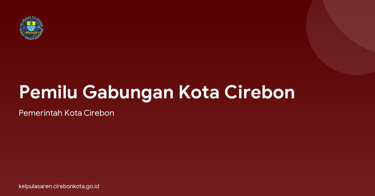 Pemilu Gabungan Kota Cirebon