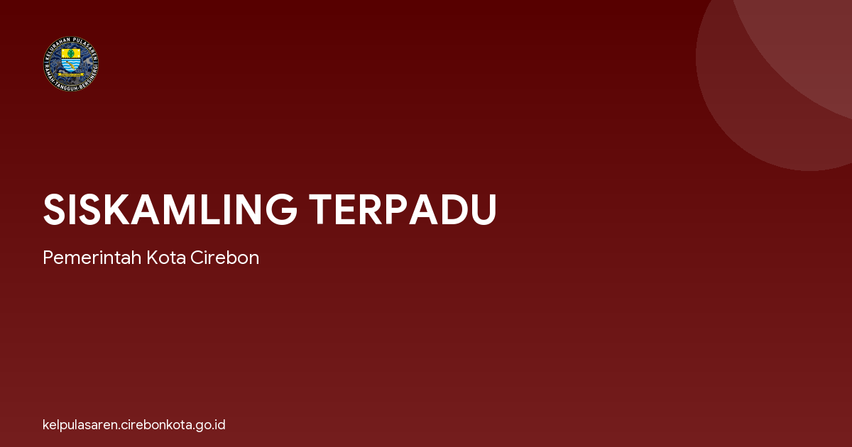 SISKAMLING TERPADU