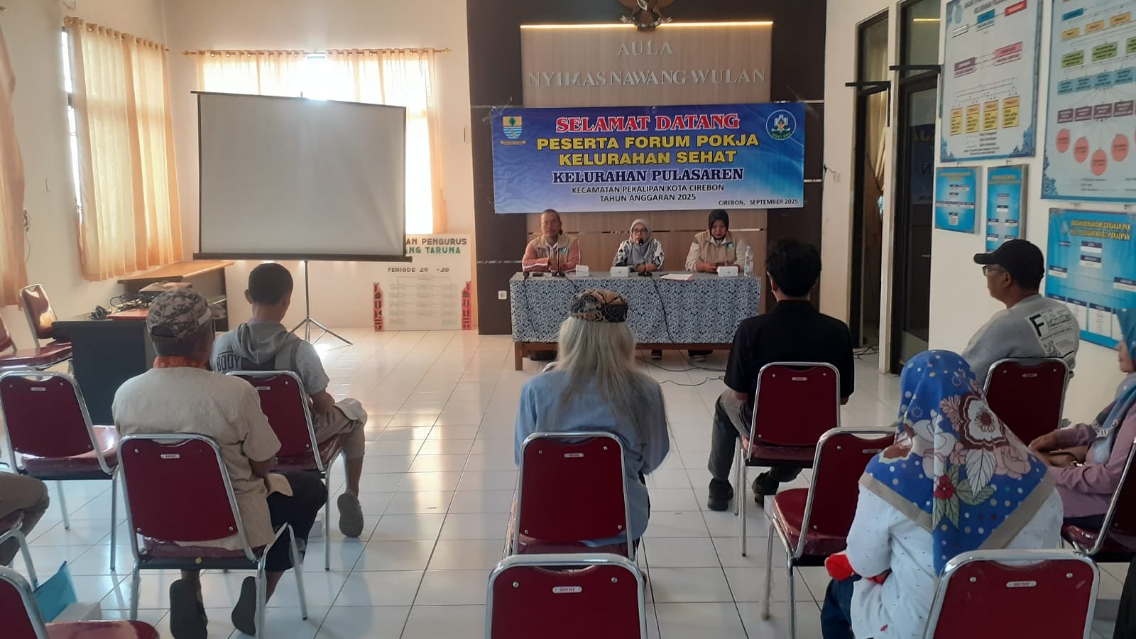 Forum Pokja Kelurahan Sehat Kelurahan Pulasaren