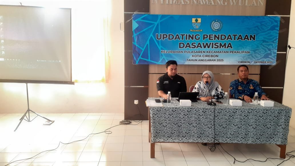 Updating Pendataan Dasawisma Kelurahan Pulasaren Tahun 2025