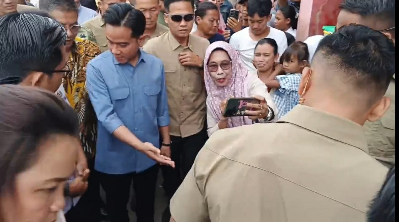 Wakil Presiden Gibran Rakabuming Raka Kunjungi Pasar Jagasatru, Kota Cirebon