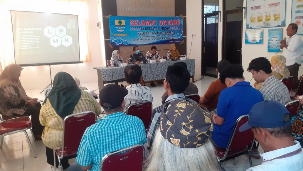 Mubangkel Tingkat Kelurahan Pulasaren Tahun 2026 Tahun Perencanaan 2027