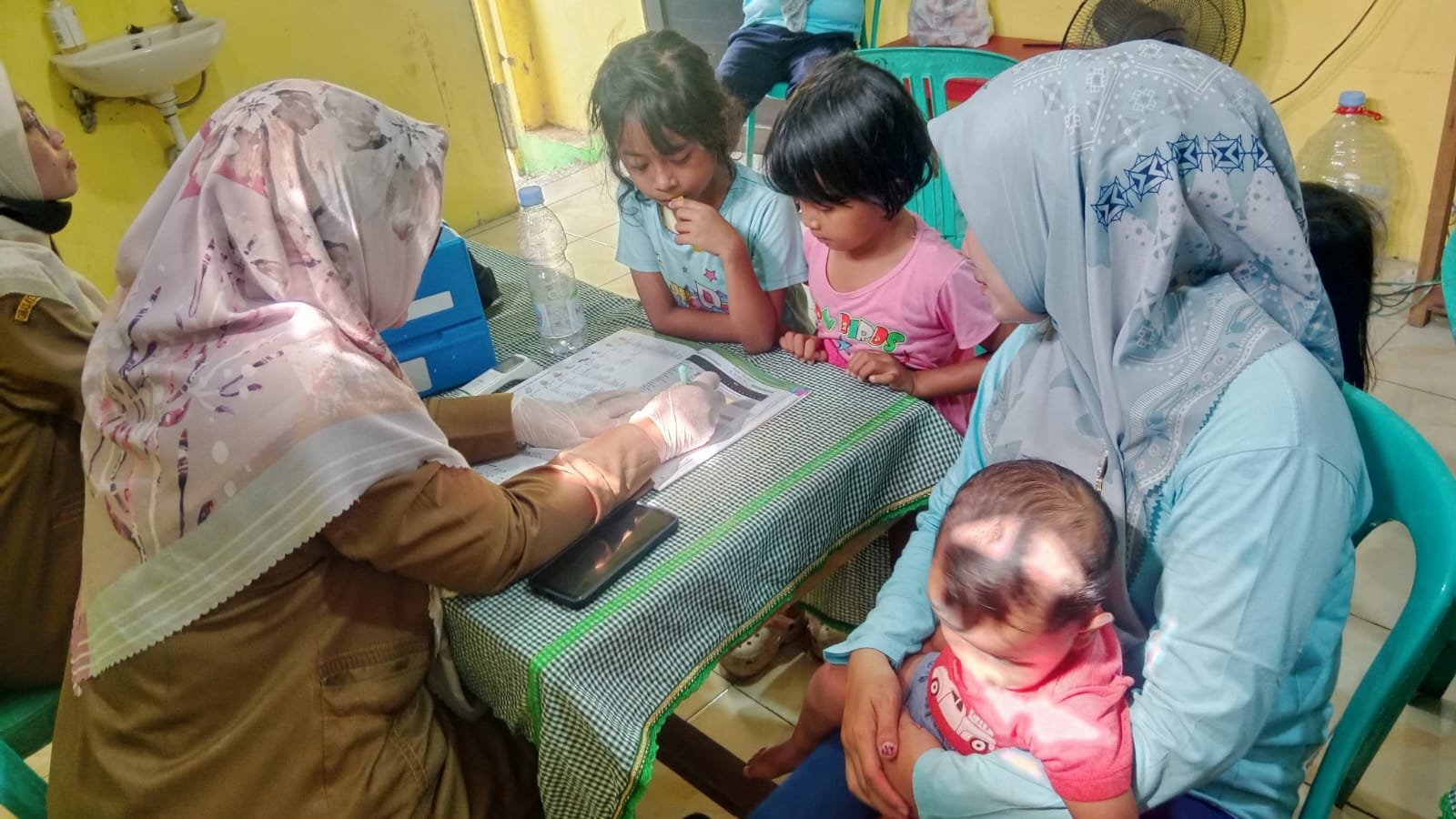 Kegiatan Posyandu RW 07 Pulobaru Selatan