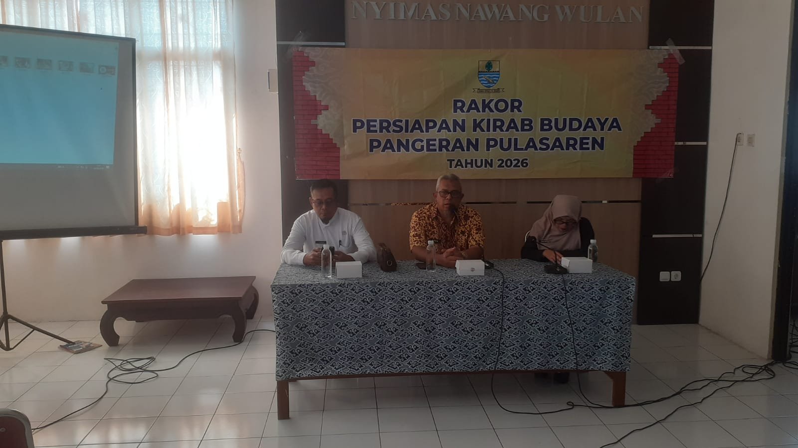 Rapat Koordinasi Persiapan Kirab Budaya Pangeran Pulasaren Tahun 2026