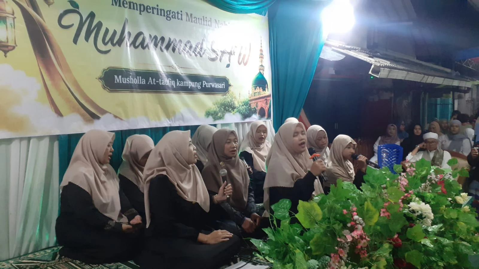 Peringatan Maulid Nabi Muhammad SAW di RW 05 Purwasari Kelurahan Pulasaren
