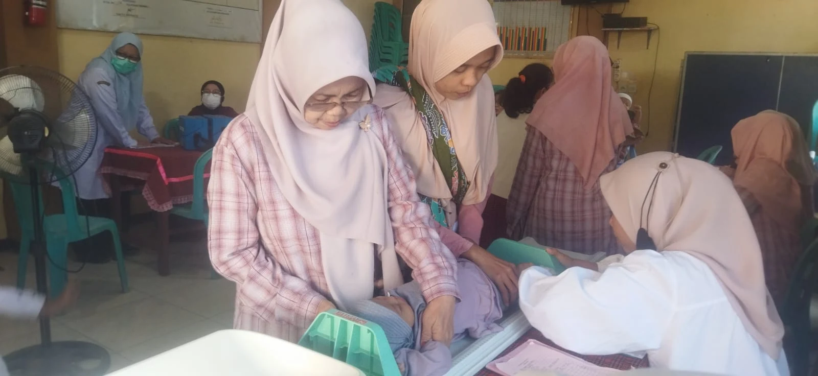 Kegiatan Posyandu Nusa Indah RW 06 Pulobaru Utara Kelurahan Pulasaren