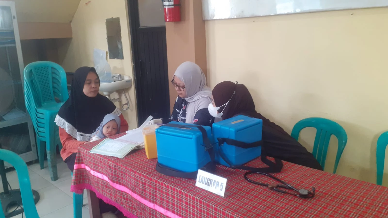 Kegiatan Posyandu Nusa Indah RW 06 Pulobaru Utara Kelurahan Pulasaren