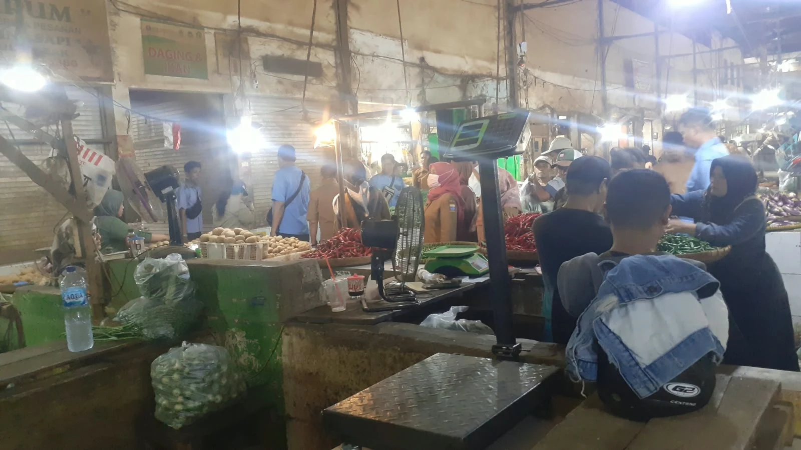 Tim Penilai Adipura Kunjungi Pasar Jagasatru