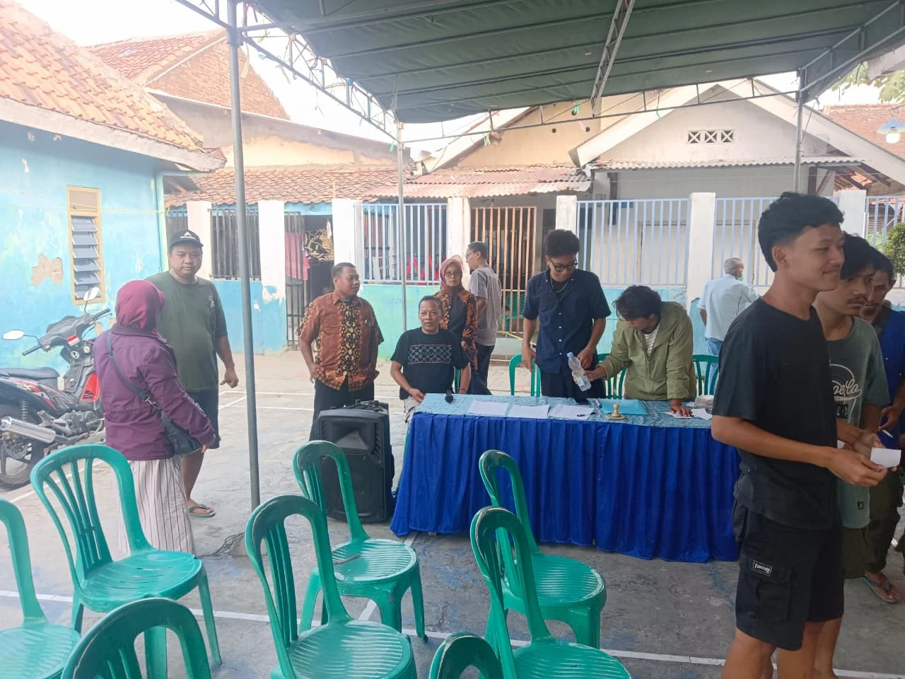 Pemilihan Ketua RT 04 RW 08 Cantilan Kelurahan Pulasaren